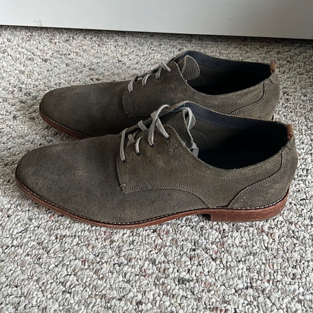Cole Haan men’s gray Oxford shoes size 14